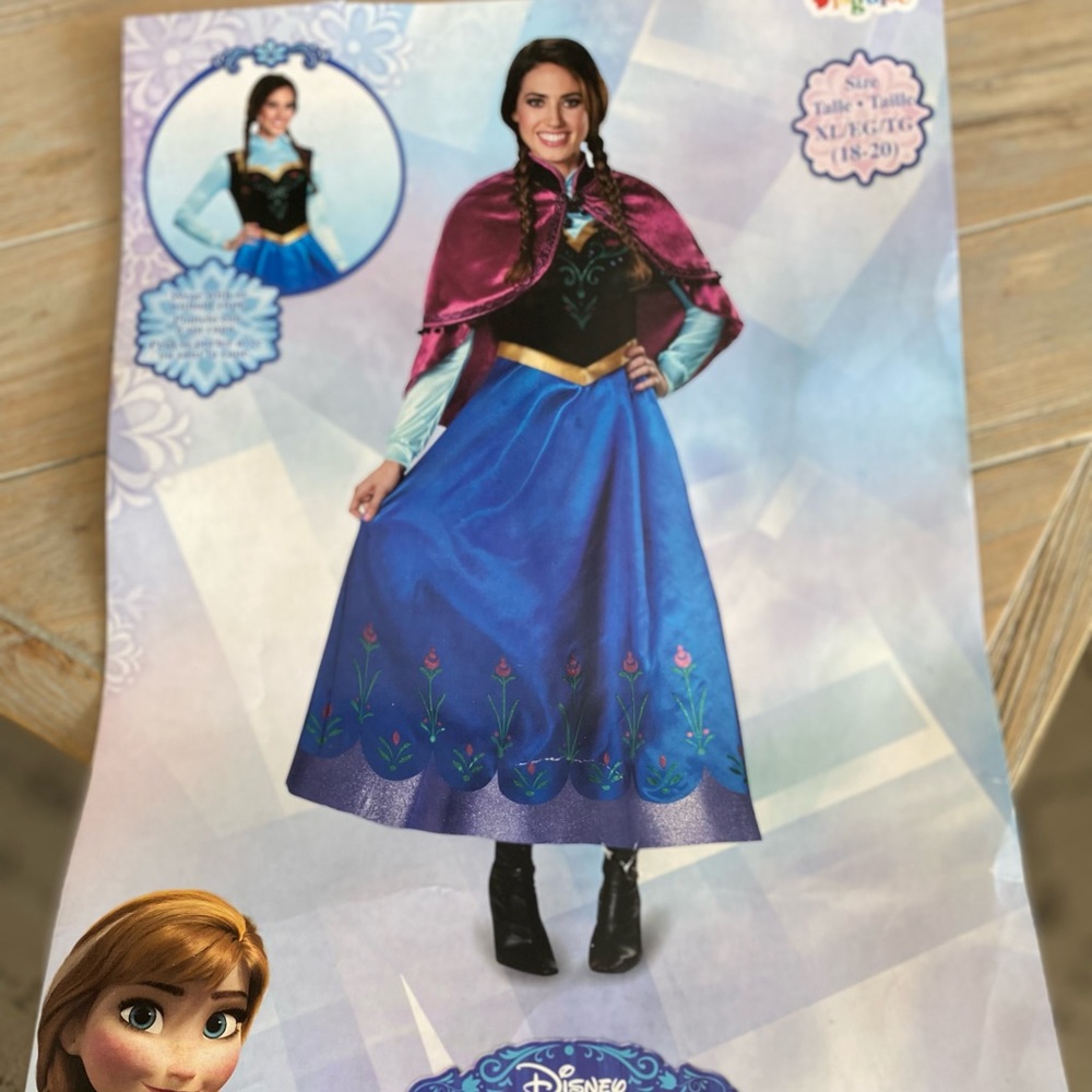 Woman’s “Frozen” Anna Dress